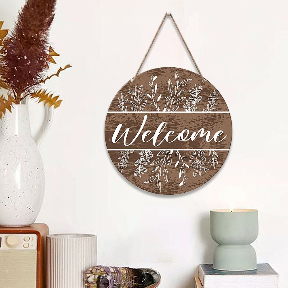 Biển Gỗ Welcome