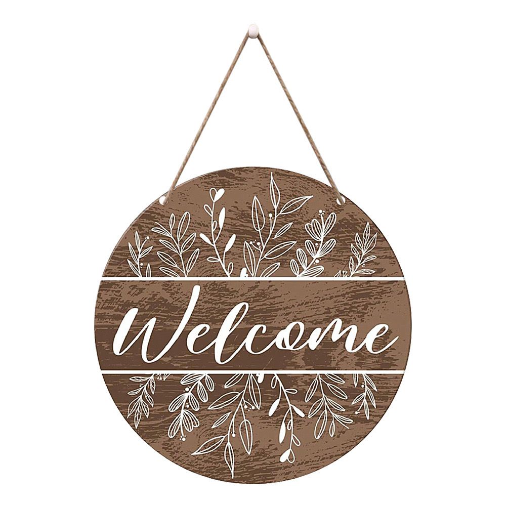 Biển Gỗ Welcome