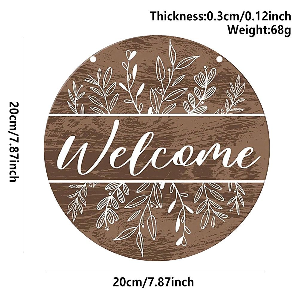 Biển Gỗ Welcome