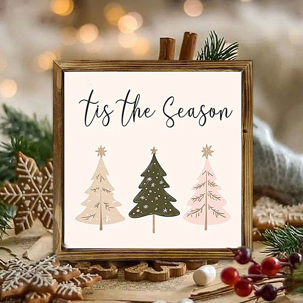 Tranh Gỗ Christmas