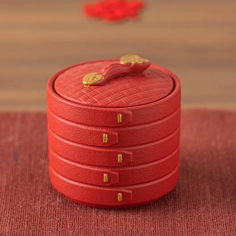 Hũ Trà Hạt Mây Đỏ