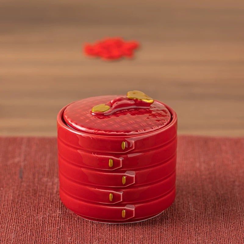 Hũ Trà Hạt Mây Đỏ
