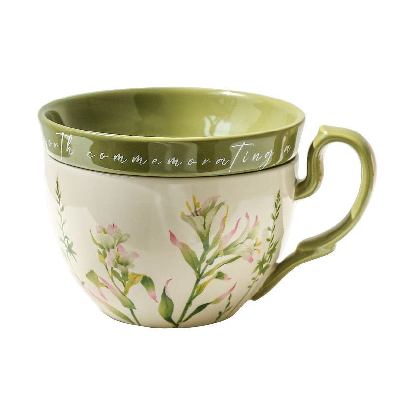 Cốc Lily Of The Valley Kèm Nắp
