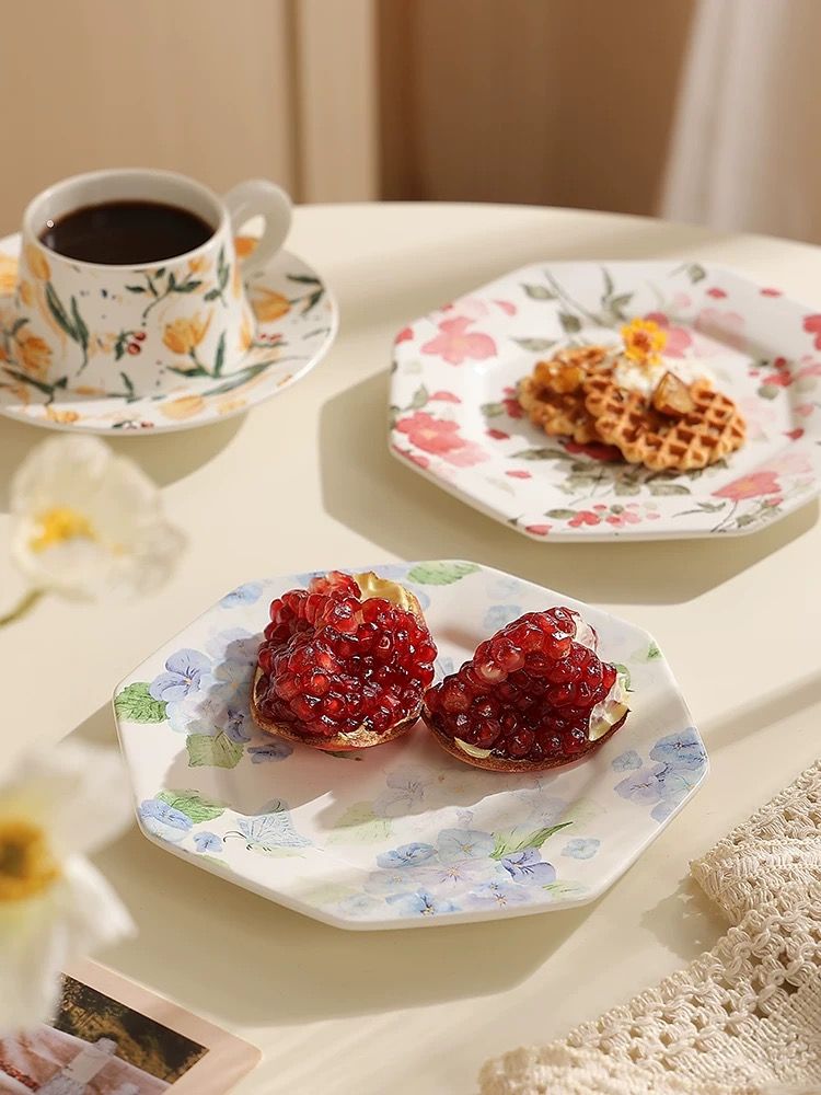 Bộ Cốc, Đĩa, Giỏ Hoa