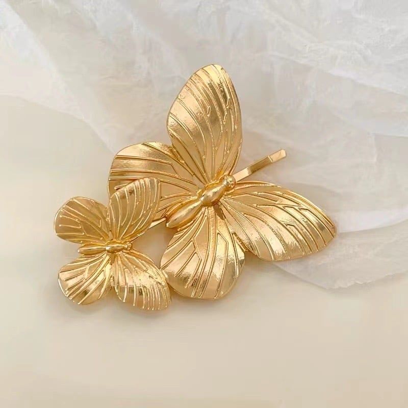 Kẹp Tóc Bướm Vàng