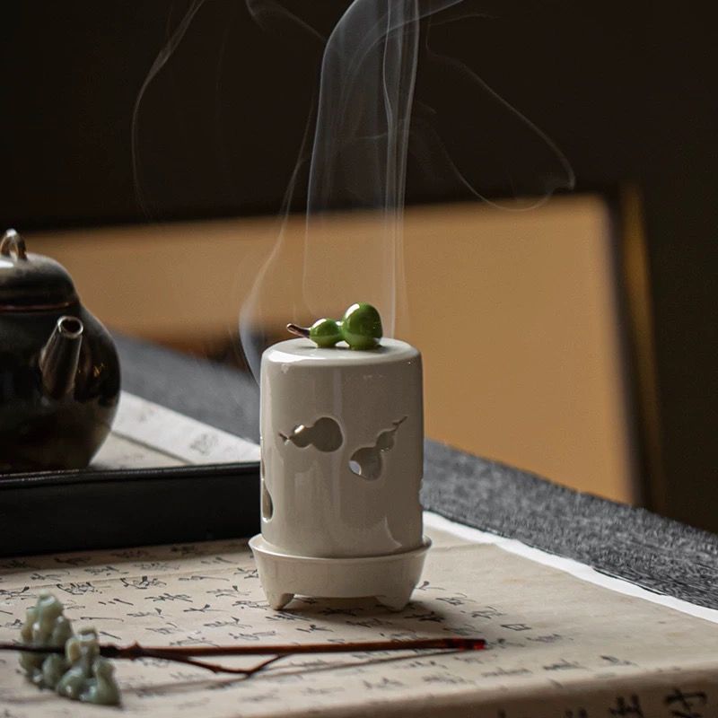 Lư Hương Mèo Và Hồ Lô
