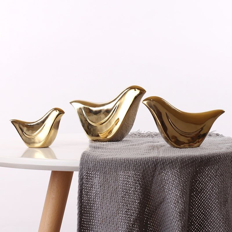 Chim Gốm Decor Bắc Âu