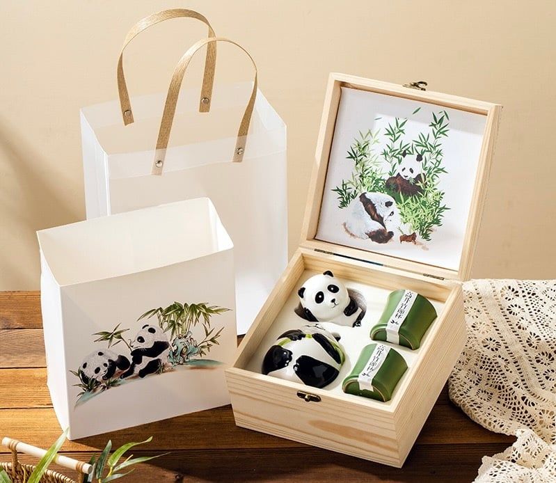 Gift Box Set Trà Gấu Trúc