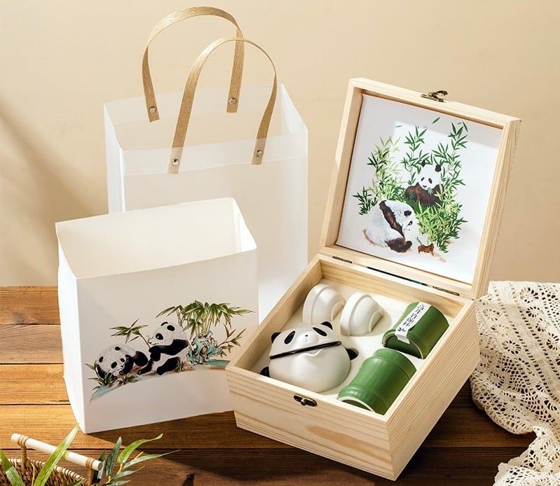 Gift Box Set Trà Gấu Trúc