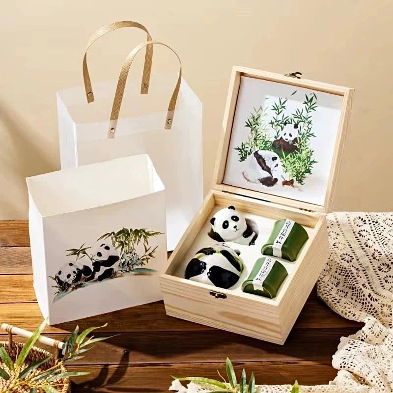 Gift Box Set Trà Gấu Trúc