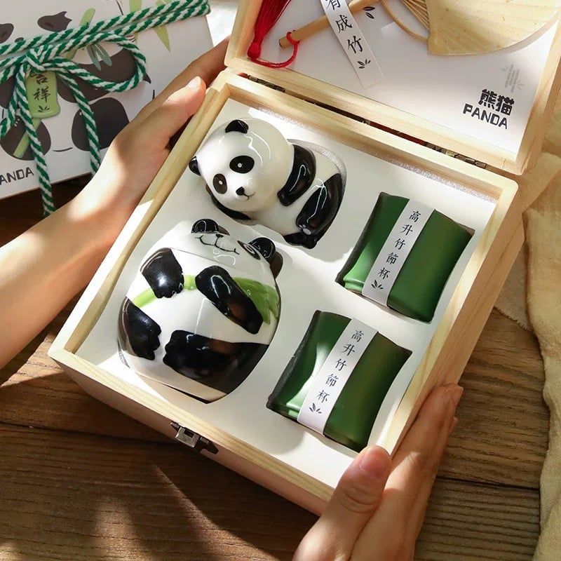 Gift Box Set Trà Gấu Trúc