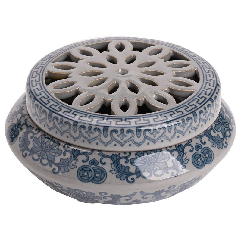 Lư Hương Trắng Xanh