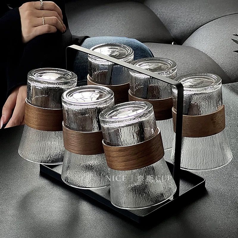 Kệ Úp Cốc Màu Đen