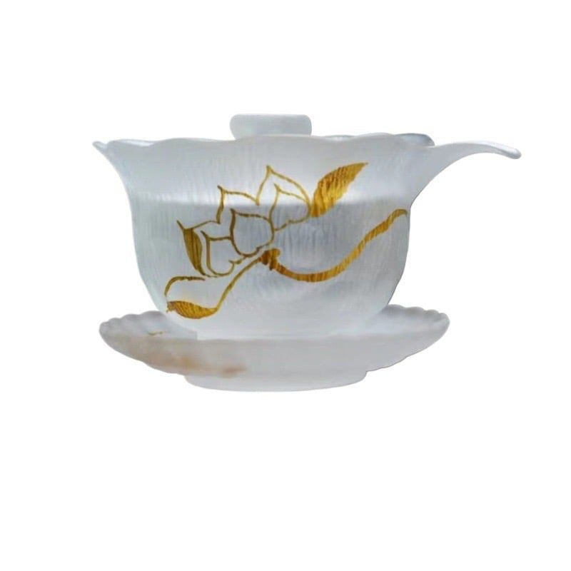 Bộ Trà Cụ Sen Vẽ Tay