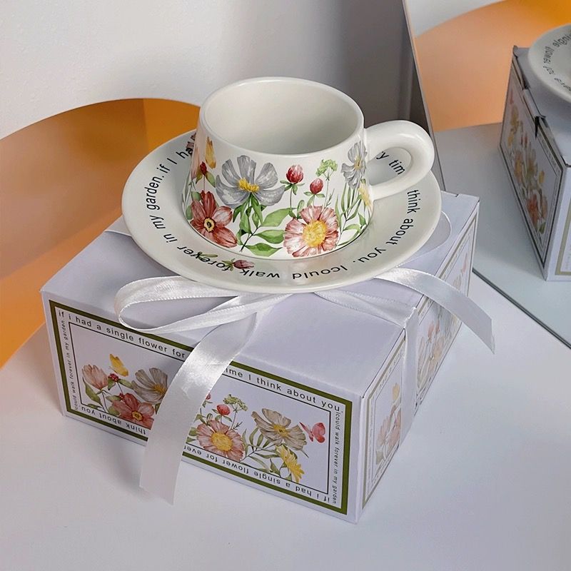 Set Tách, Ấm Hoa Cỏ Mùa Xuân
