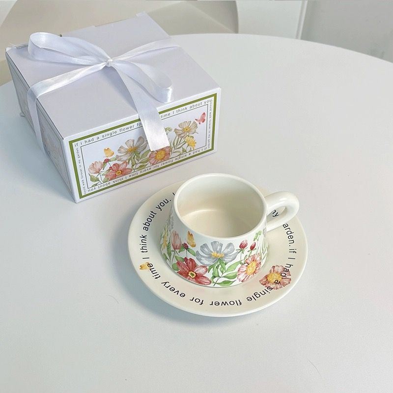 Set Tách, Ấm Hoa Cỏ Mùa Xuân