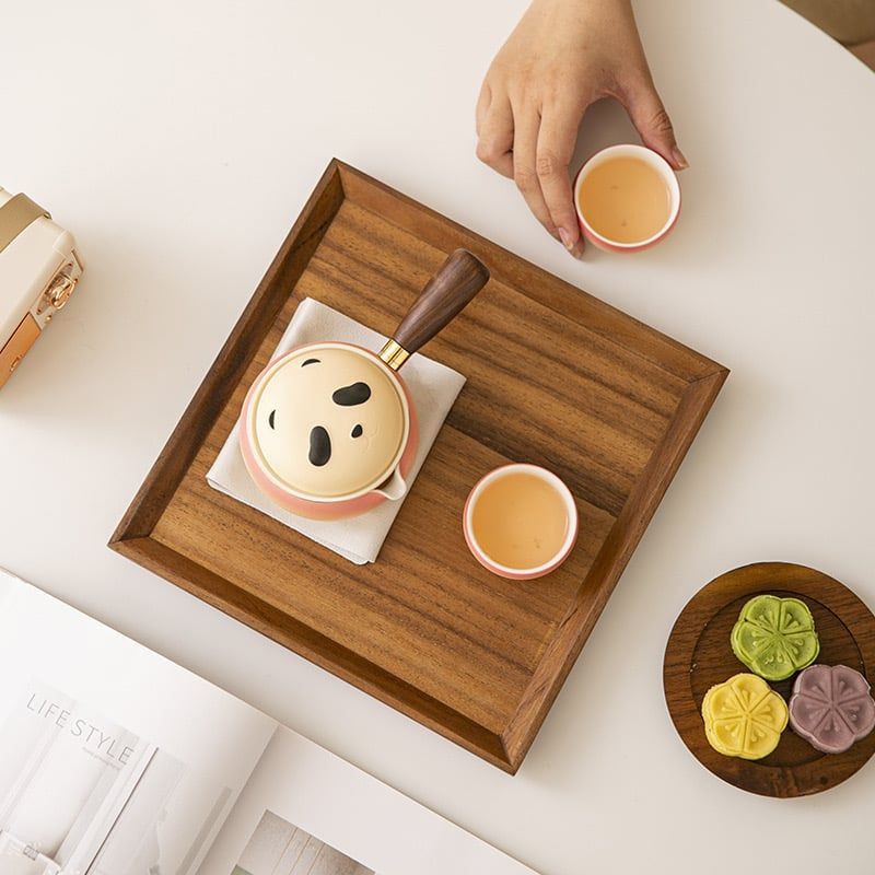 Set Trà Panda Màu Pastel