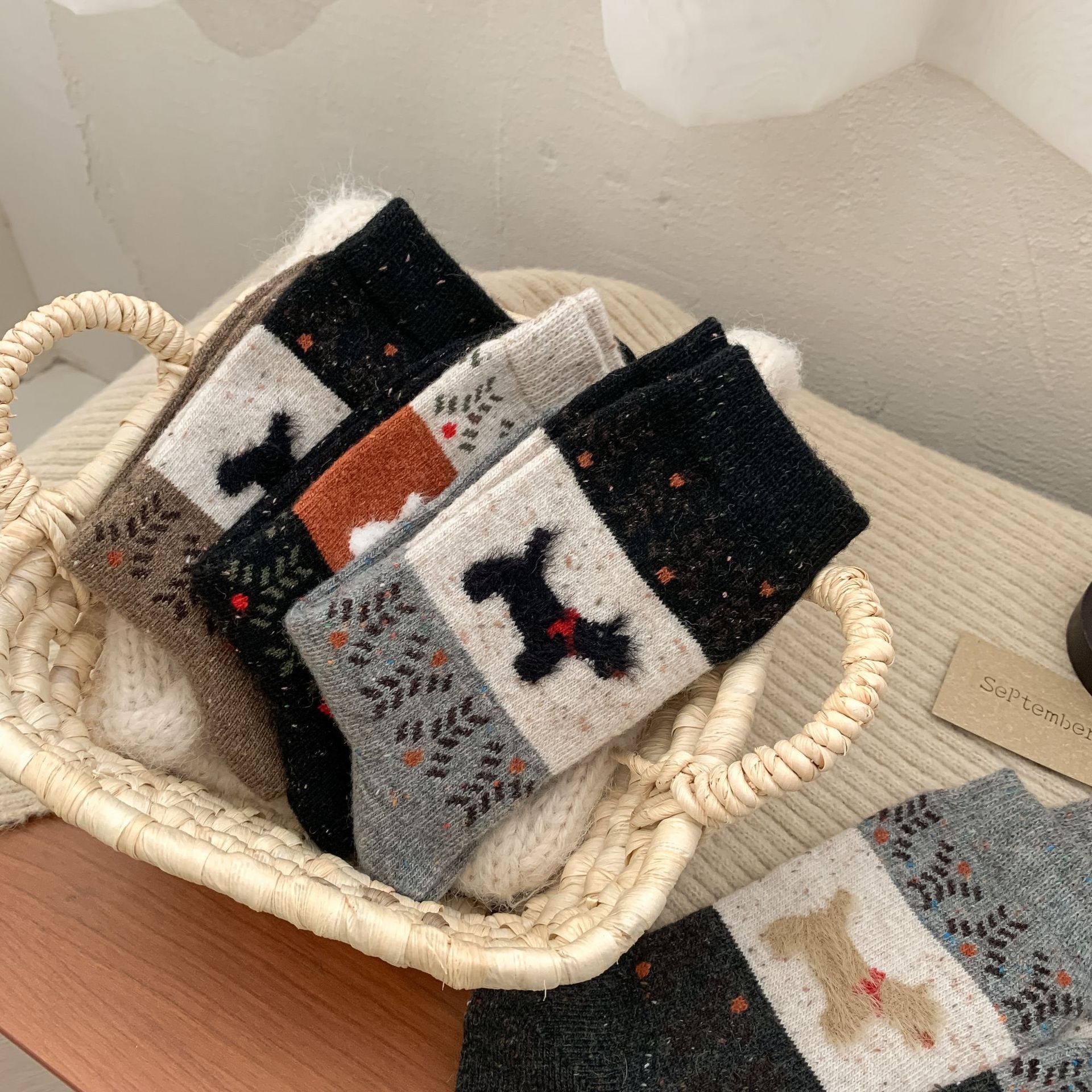 Tất Fair Isle Cổ Điển