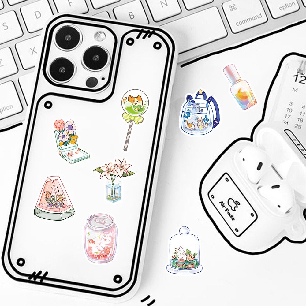 Set 50 Miếng Dán Dễ Thương