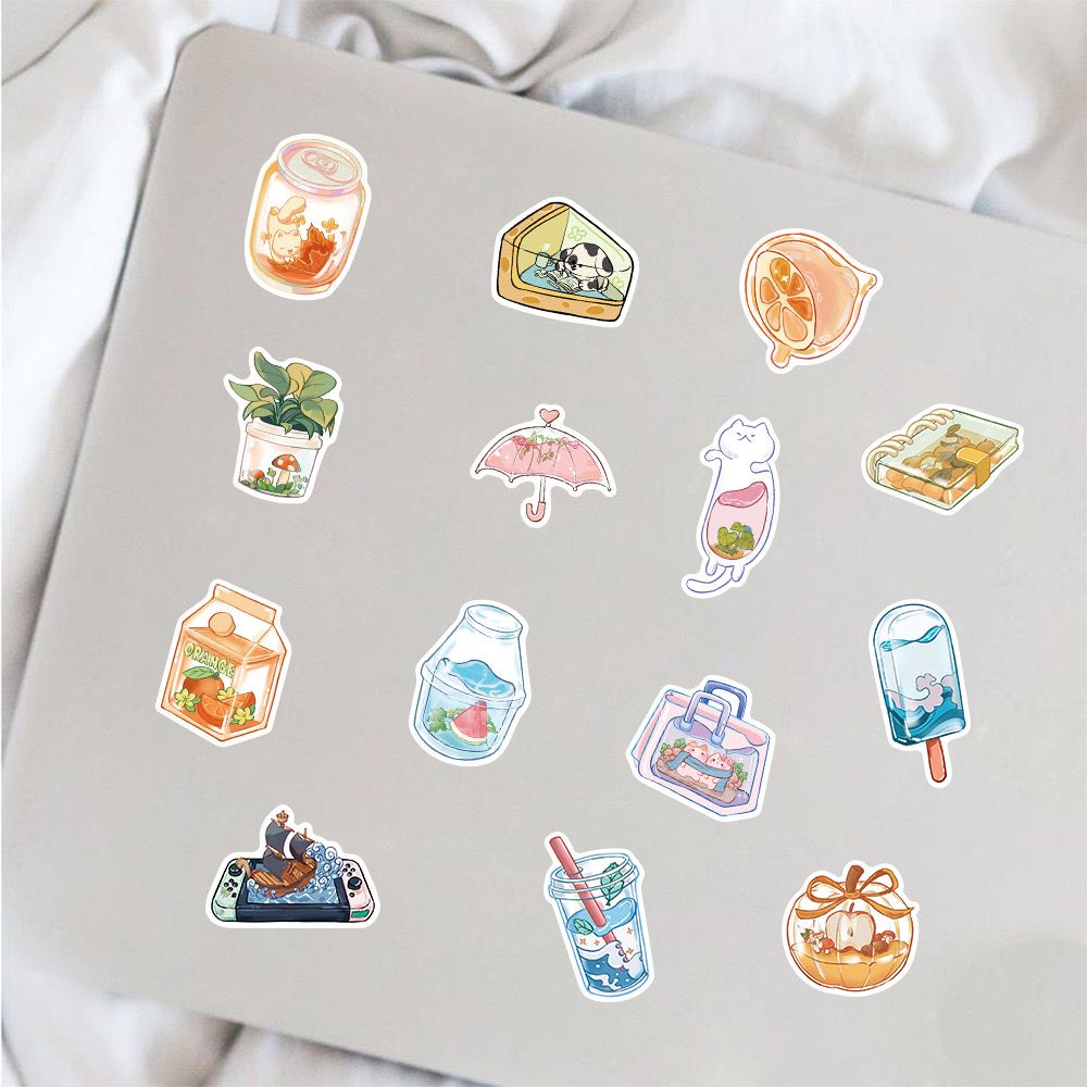 Set 50 Miếng Dán Dễ Thương