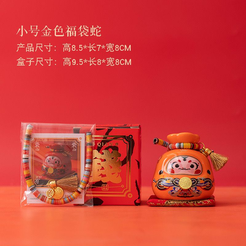 Túi May Mắn Rắn Thần Tài