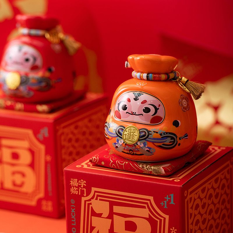 Túi May Mắn Rắn Thần Tài