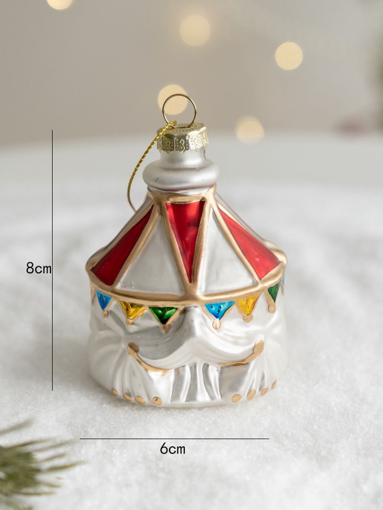 Trang Trí Giáng Sinh Thủy Tinh Sáng Tạo