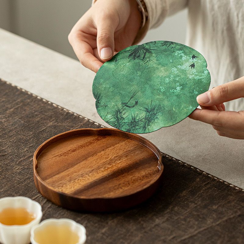 Khay Trà Tre Xanh