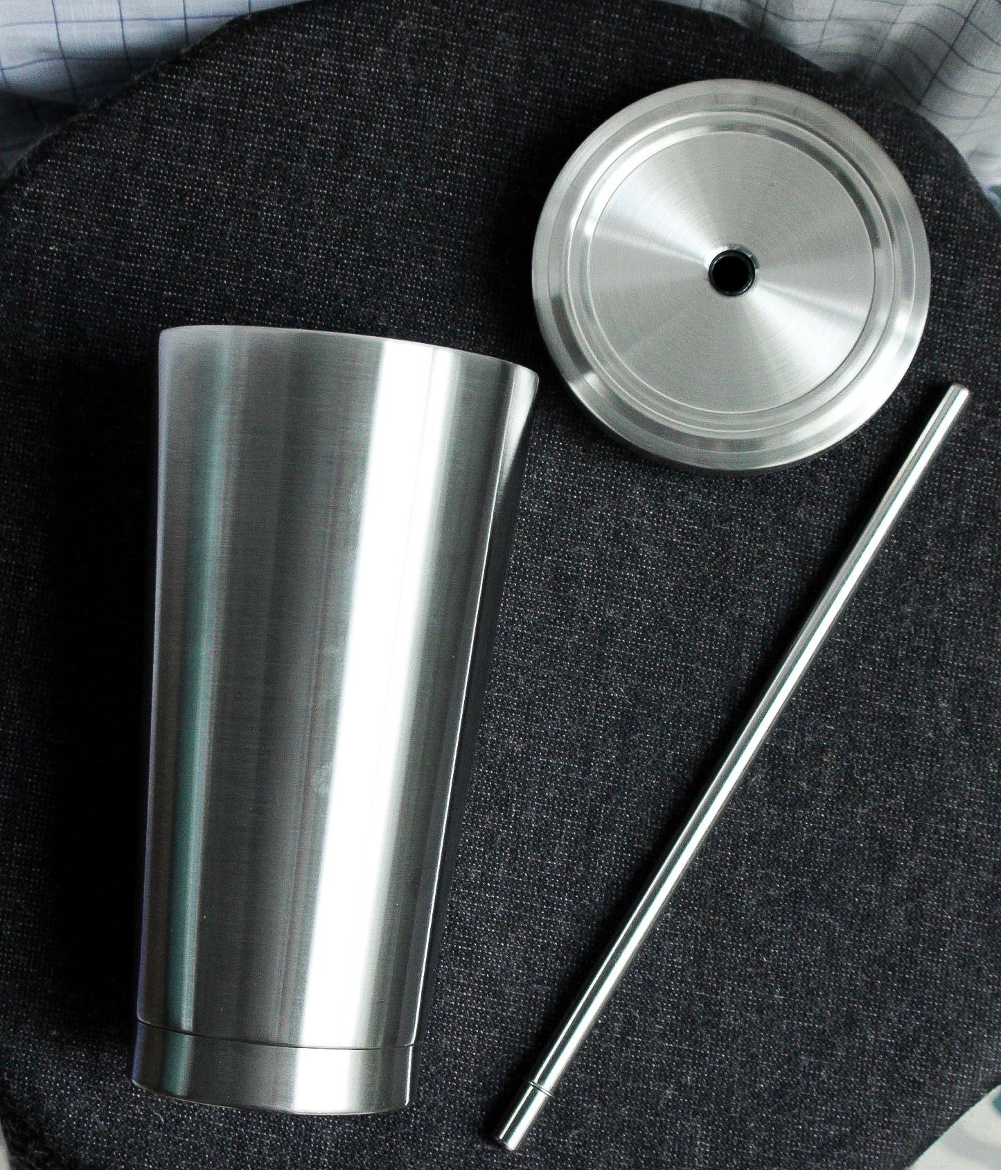 Bình Inox Kèm Ống Hút