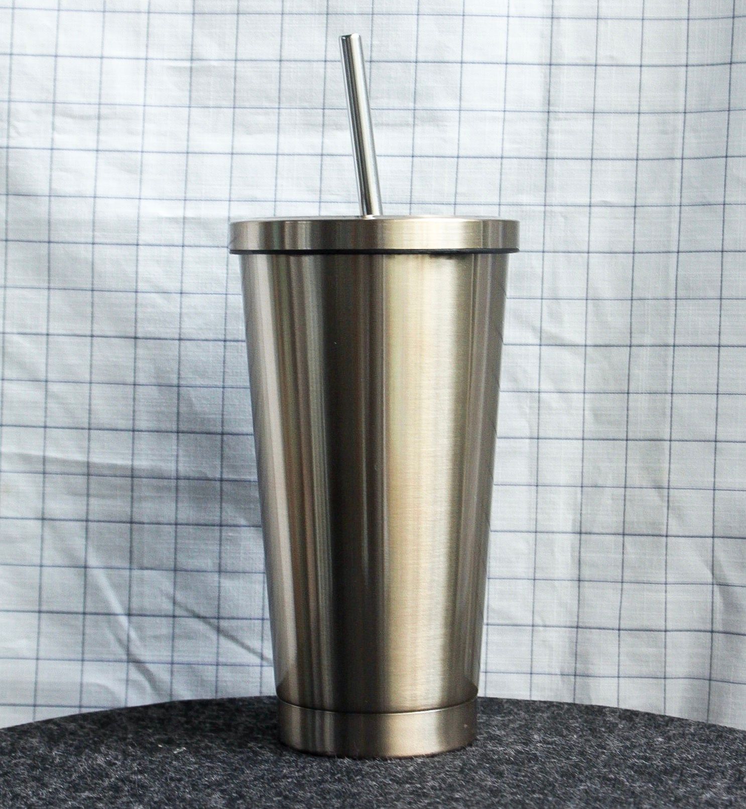 Bình Inox Kèm Ống Hút
