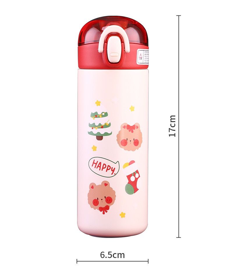 Bình Christmas Bear Giữ Nhiệt