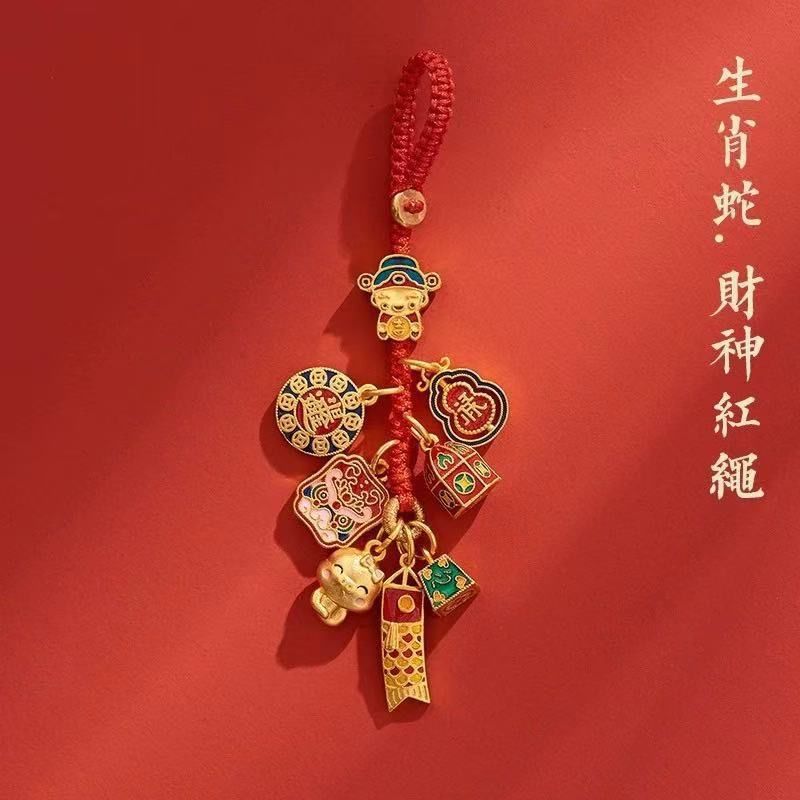 Dây Treo Zodiac Snake (Thần Giàu Có)