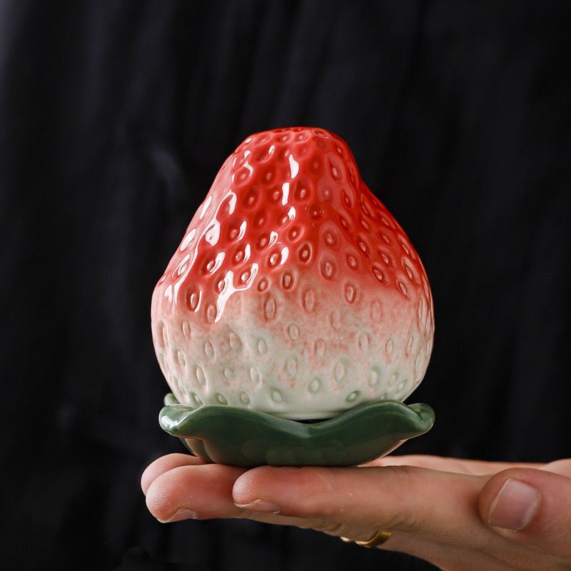 Hũ Đựng Trà Dâu Tây