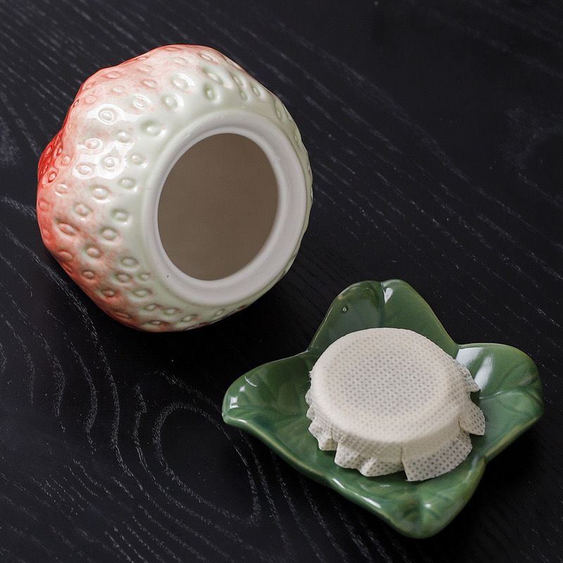 Hũ Đựng Trà Dâu Tây