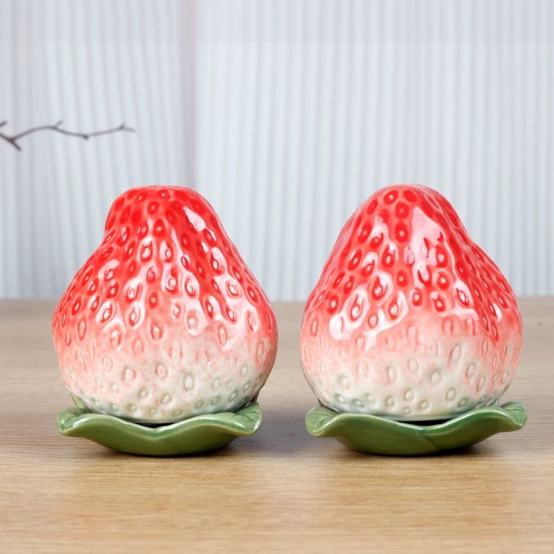 Hũ Đựng Trà Dâu Tây