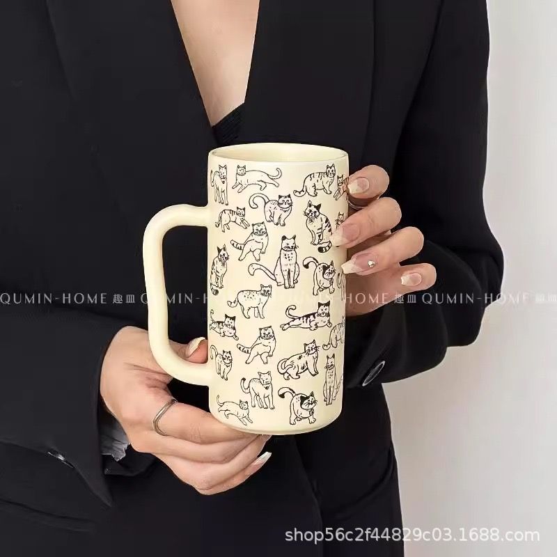 Cốc Mèo Cổ Điển