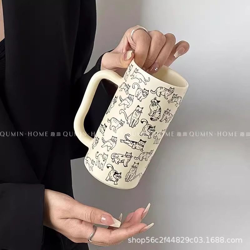 Cốc Mèo Cổ Điển