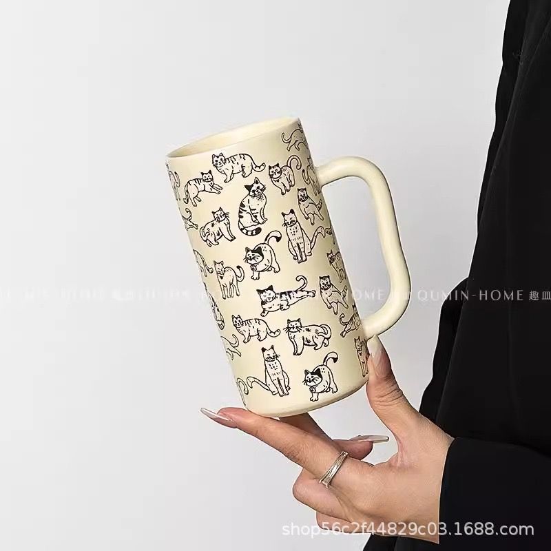 Cốc Mèo Cổ Điển