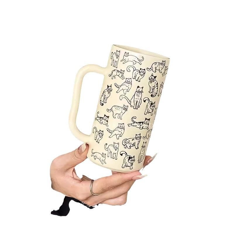 Cốc Mèo Cổ Điển
