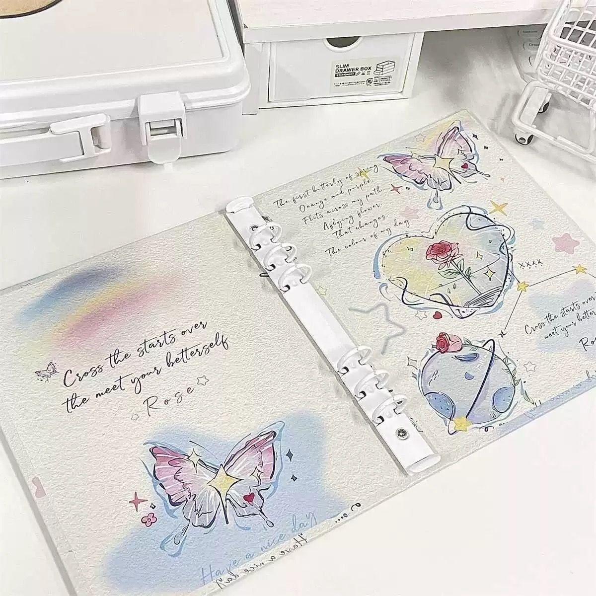 Album Bướm Vẽ Tay