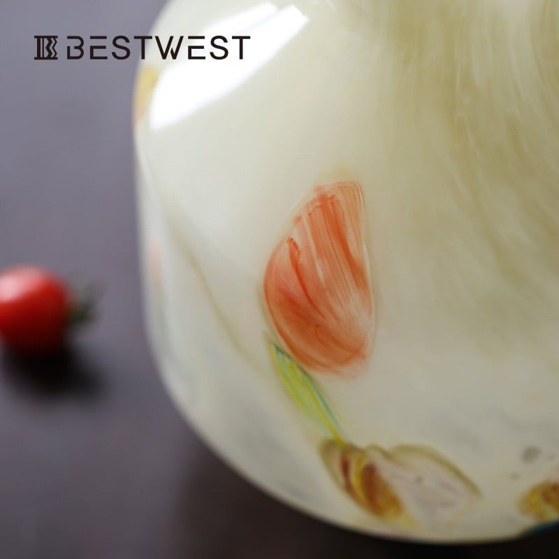 Bình Hoa Ngọc Hổ Phách