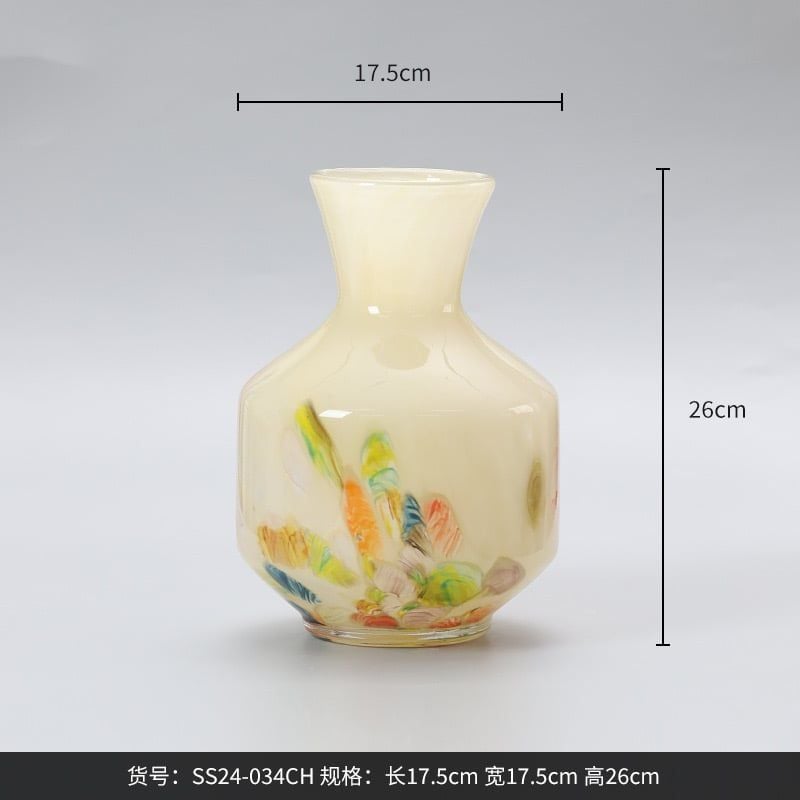 Bình Hoa Ngọc Hổ Phách
