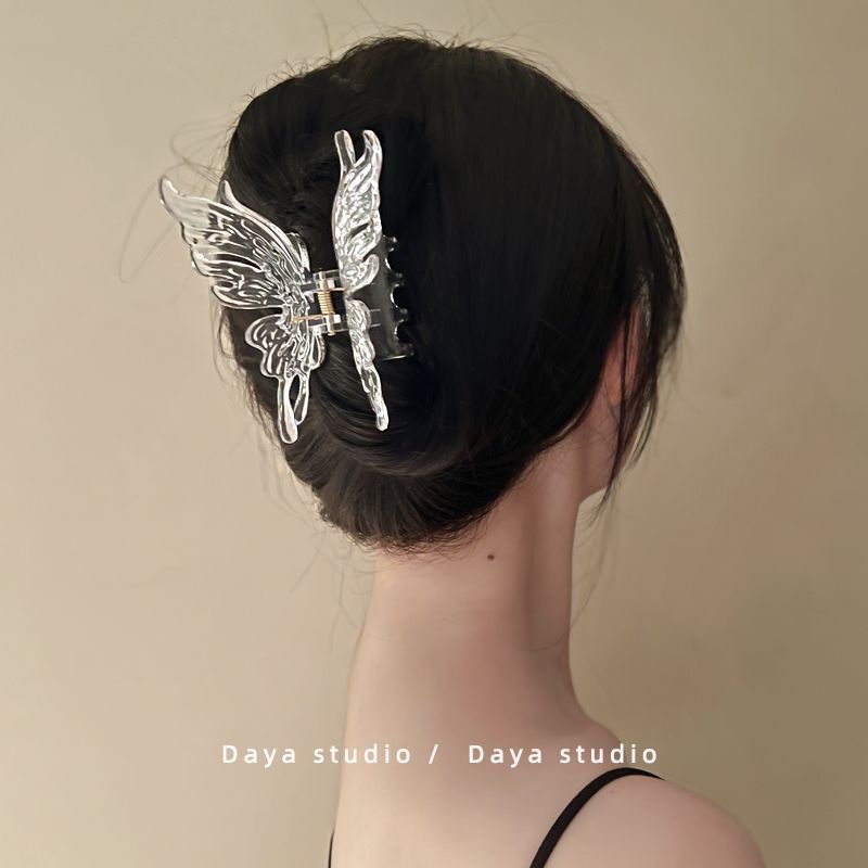 Kẹp Bướm Trong Suốt