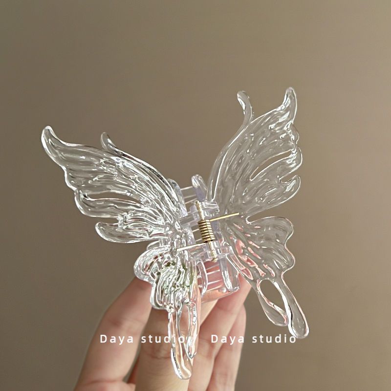 Kẹp Bướm Trong Suốt