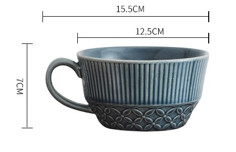 Cốc Gốm Nhật Bản Grain
