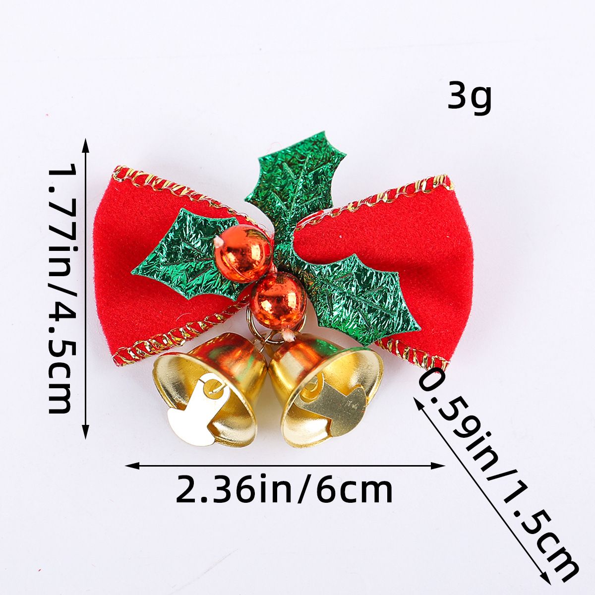 Nơ Chuông Trang Trí Xmas