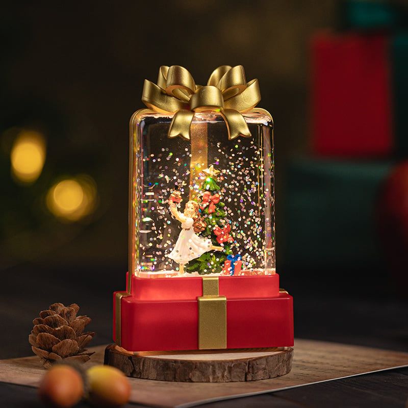 Hộp Đèn Giáng Sinh Merry Gift