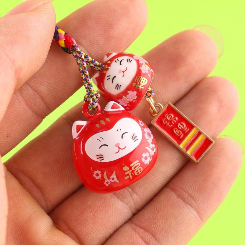 Móc Khóa Mèo Phước Lành