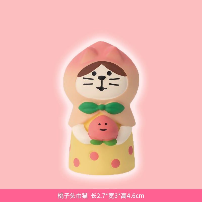 Tượng Mèo Trái Cây