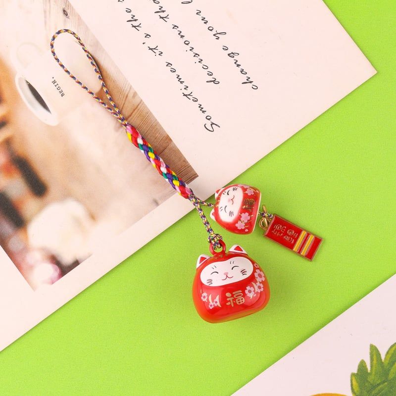 Móc Khóa Mèo Phước Lành